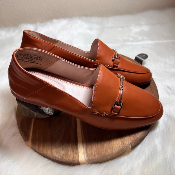 Jenn Ardor Brown Slip-on Penny Loafers Size 7.5 - Picture 3 of 13